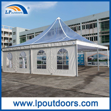 10X10m Открытый роскошный прозрачный крыша Подвеска Партия Свадебная палатка Палатка